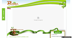 Desktop Screenshot of palmira.cz