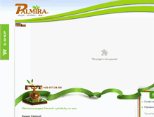 Tablet Screenshot of palmira.cz